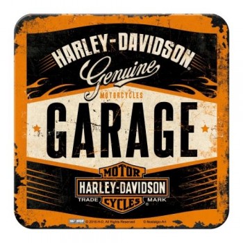 Металлическая подставка Nostalgic-Art "Harley-Davidson - Garage" (46142)